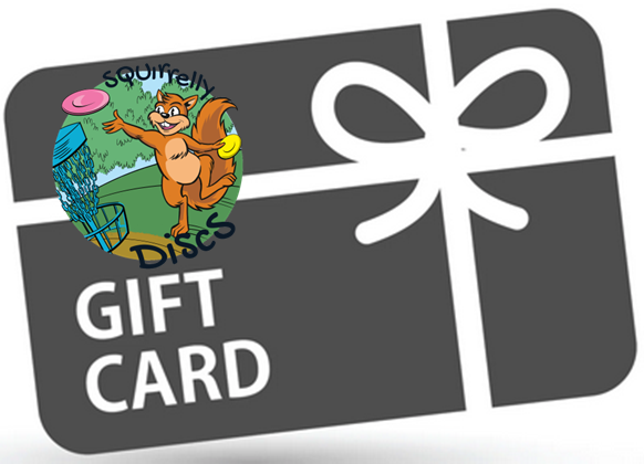 Squirrelly Discs Gift Card