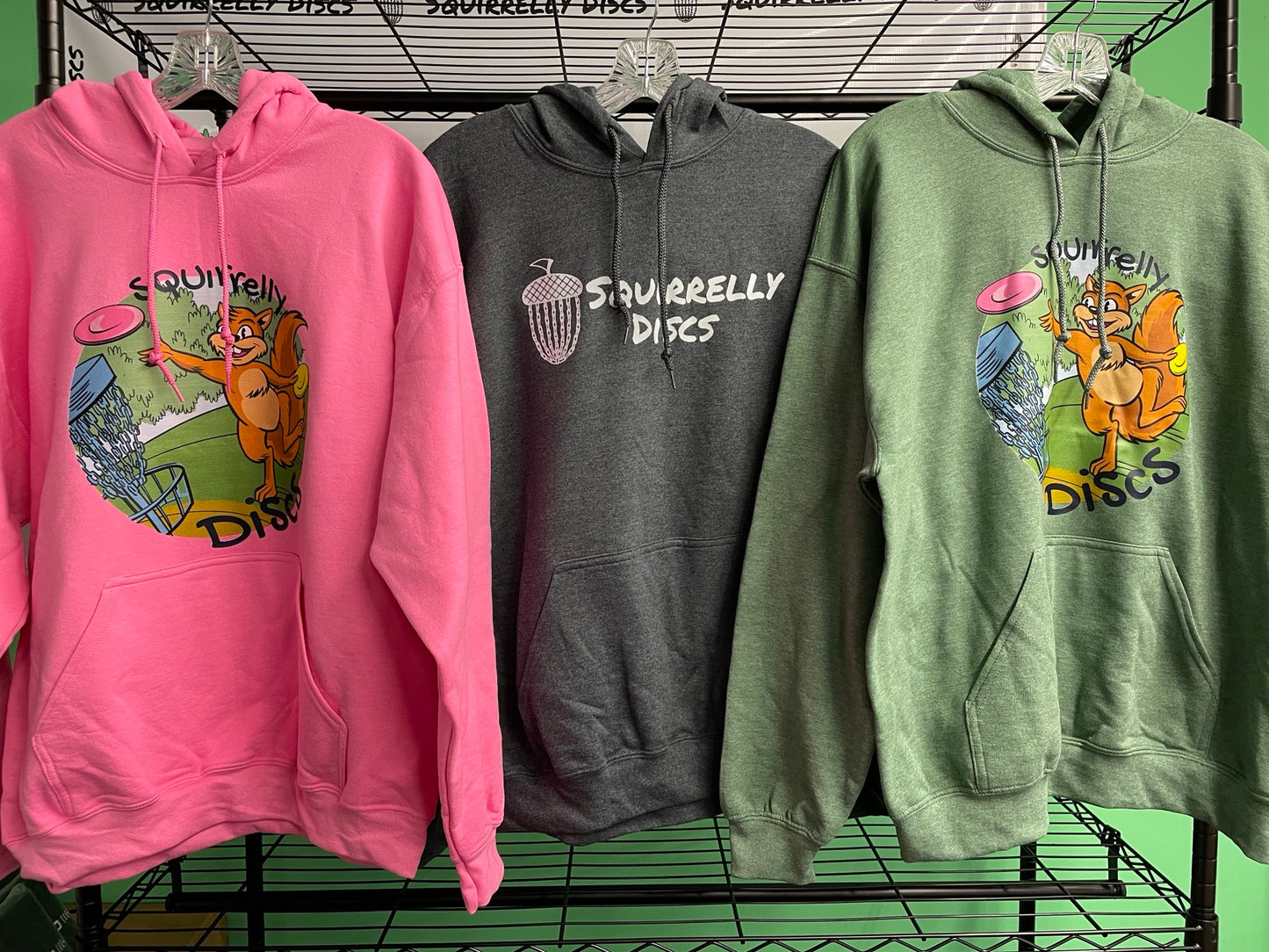 Squirrelly Discs Hoodie