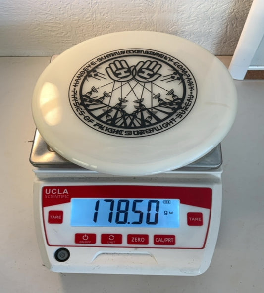 Dynamic Discs-Lucid-Bounty-White-178.50g PRE-OWNED