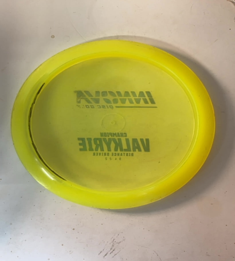 Innova-Champion-Valkyrie-Yellow-171.05g PRE-OWNED