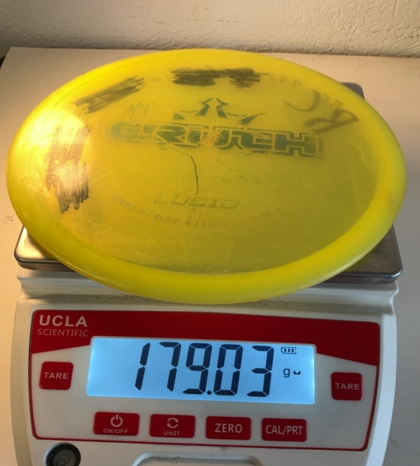 Dynamic Discs-Lucid-EMAC Truth-Yellow-179.03g PRE-OWNED