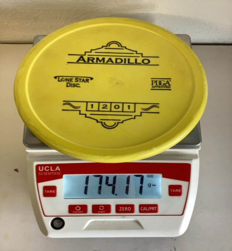 Lone Star-V1-Armadillo-Yellow-174.17g PRE-OWNED
