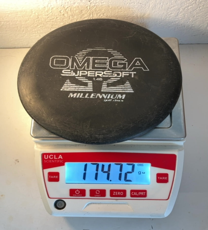 Millennium-SuperSoft-Omega-Black-174.72g PRE-OWNED