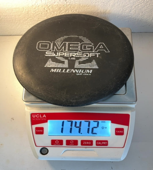 Millennium-SuperSoft-Omega-Black-174.72g PRE-OWNED