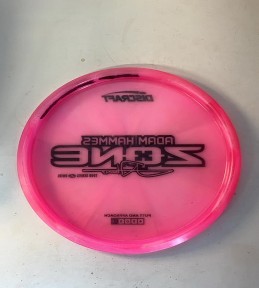 Discraft-Z Swirl-Zone-Pink-176.71g PRE-OWNED