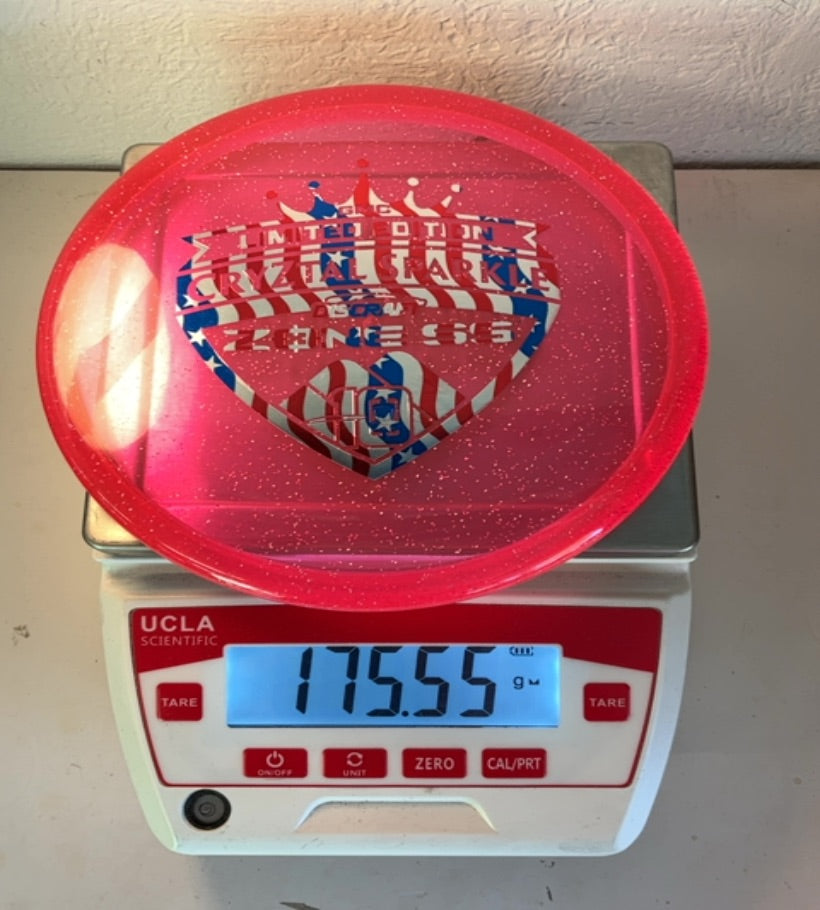 Discraft-Cryztal Sparkle-Zone SS-Pink-175.55g PRE-OWNED