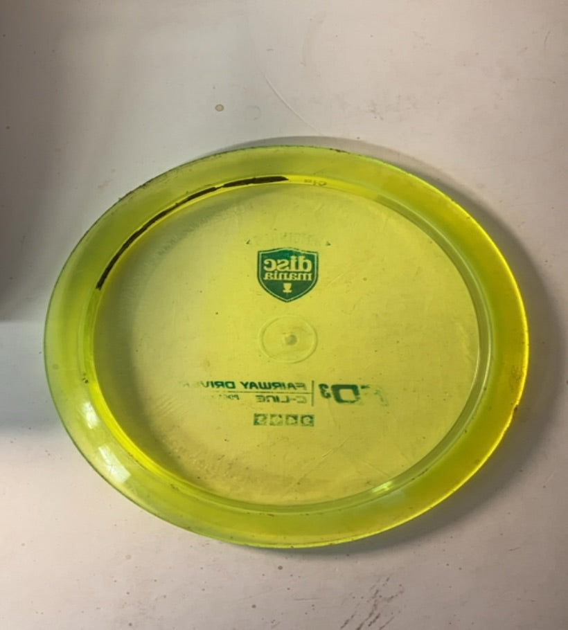 Discmania-C-Line-FD3-Green-174.38g PRE-OWNED