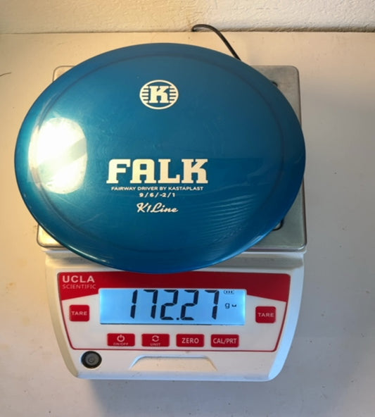 Kastaplast-K1-Falk-Blue-172.27g PRE-OWNED