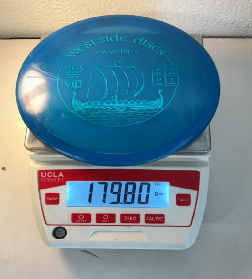 Westside-VIP-Warship-Blue-179.80g PRE-OWNED