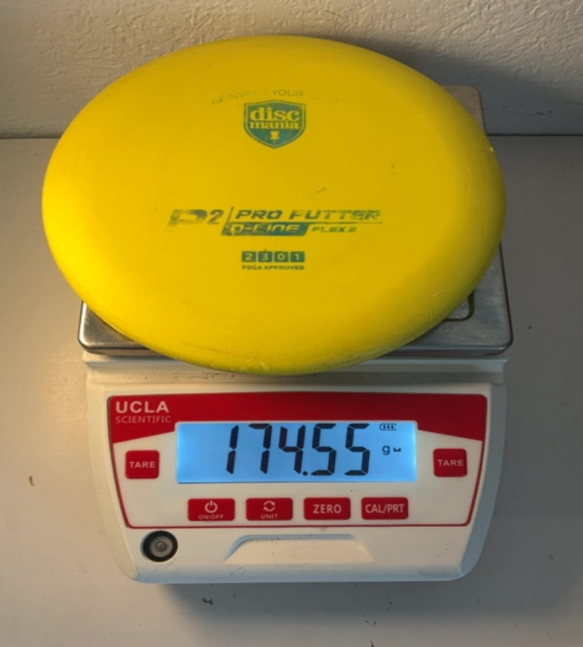 Discmania-Flex 2-P2-Yellow-174.55g PRE-OWNED