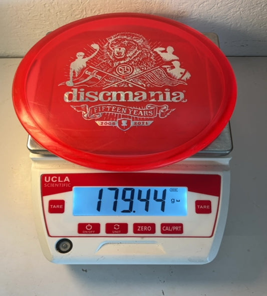 Discmania-C-Line-MD1-Red-179.44g PRE-OWNED