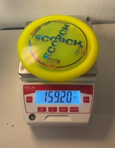 Discraft-Z Lite-Scorch-Yellow-158.20g PRE-OWNED
