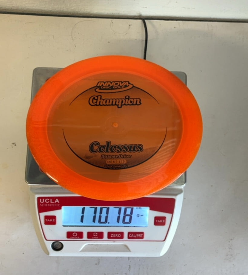 Innova-Champion-Colossus-Orange-170.78g PRE-OWNED