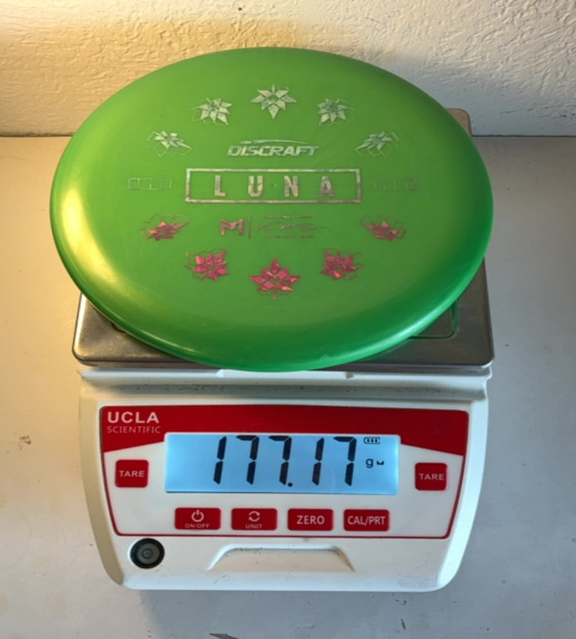 Discraft-Big Z-Luna-Green-177.17g PRE-OWNED