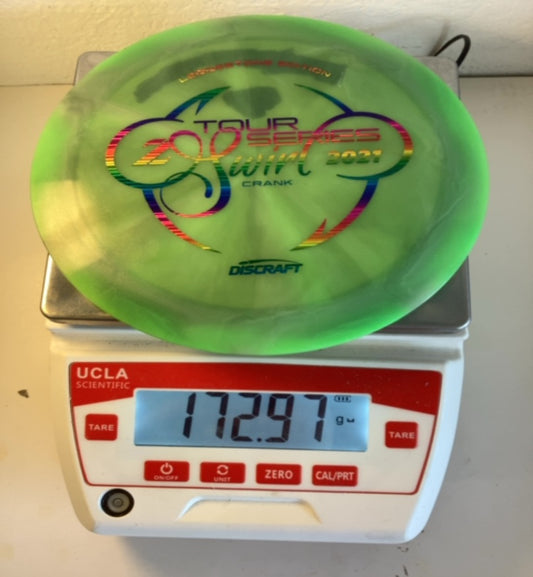 Discraft-Z-Swirl-Crank-Green-172.97g PRE-OWNED