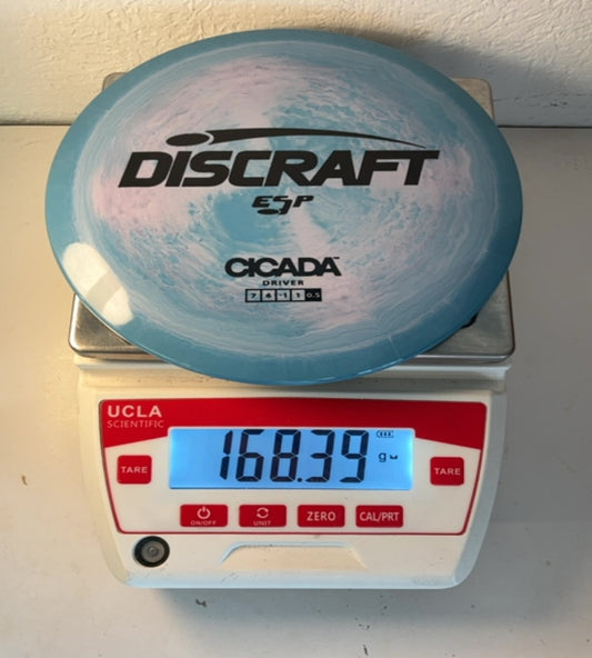 Discraft-ESP-Cicada-Blue-168.39g PRE-OWNED