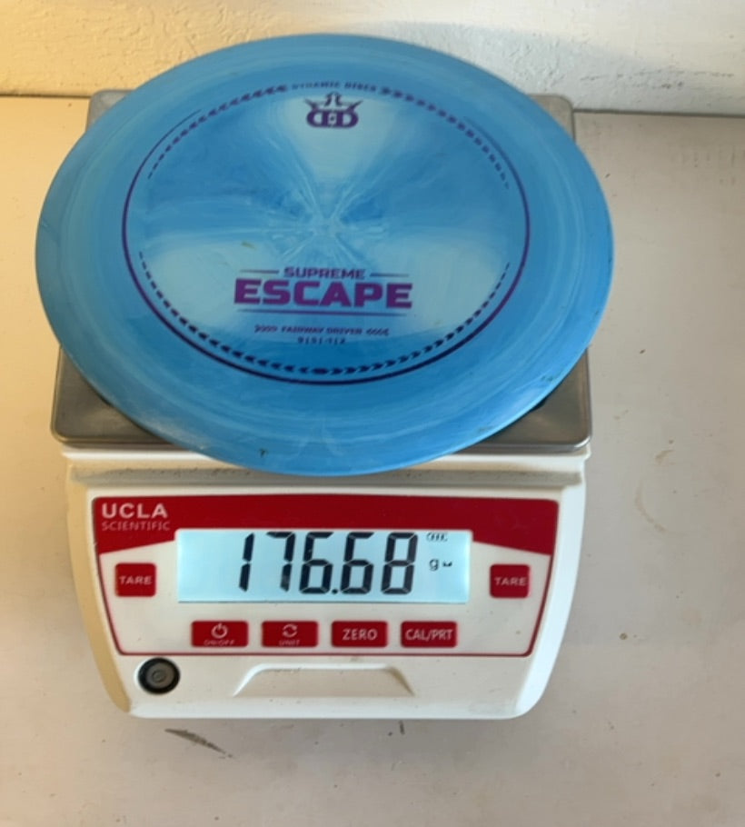 Dynamic-Discs-Supreme-Escape-Blue-176.68g PRE-OWNED