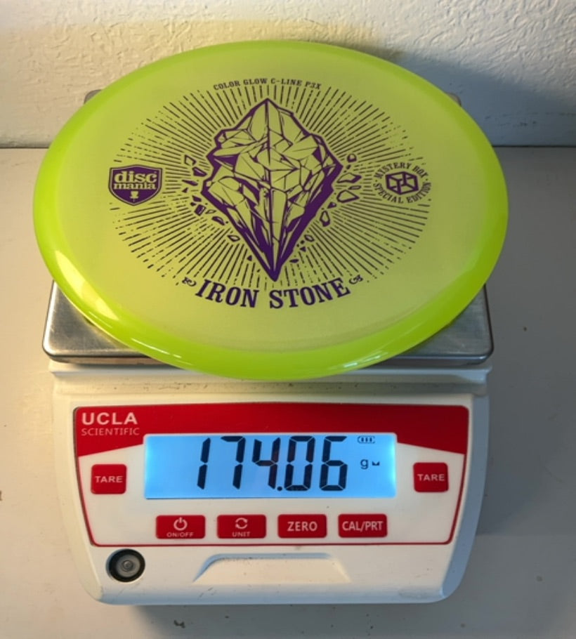 Discmania-Color Glow C-Line-P3X-Yellow-174.06g PRE-OWNED