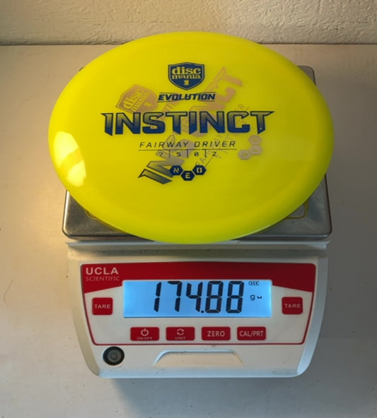 Discmania-Neo-Instinct-Yellow-174.88g PRE-OWNED