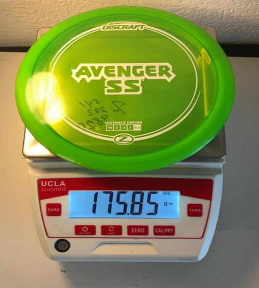 Discraft-Z-Avenger SS-Green-175.85g PRE-OWNED