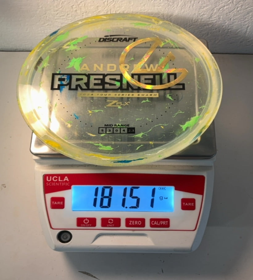 Discraft-Z FLX-Swarm-Clear-181.51g PRE-OWNED