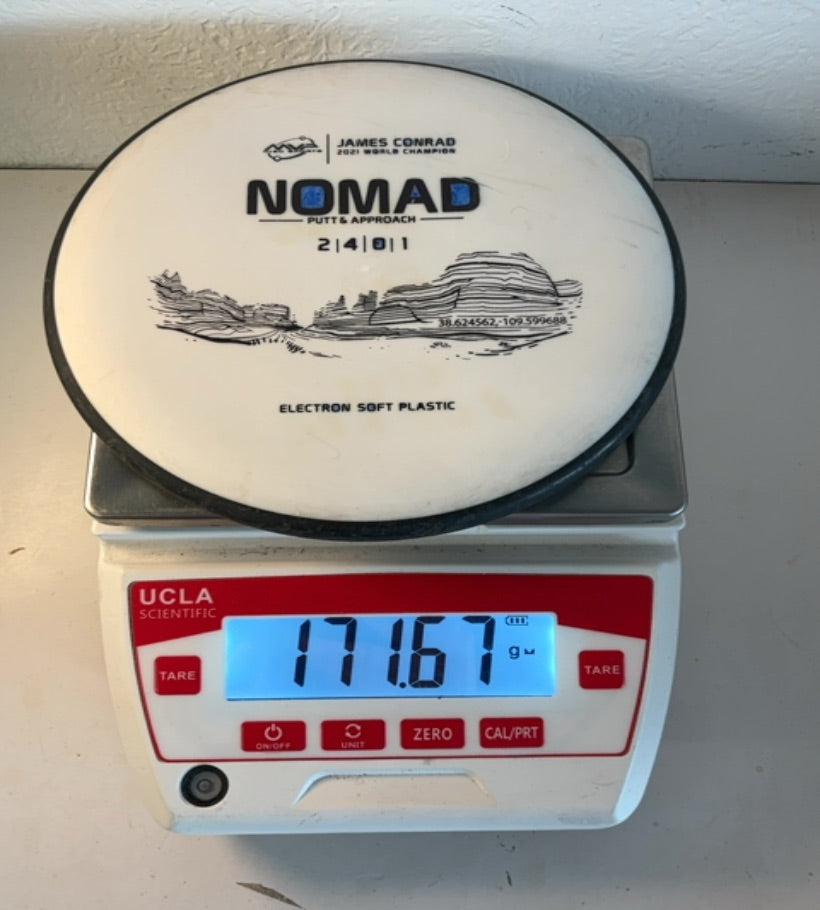 MVP-Electron Soft-Nomad-White-171.67g PRE-OWNED