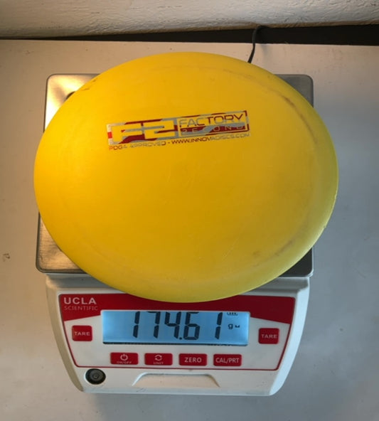 Innova-DX-Valkyrie-Yellow-174.61g PRE-OWNED