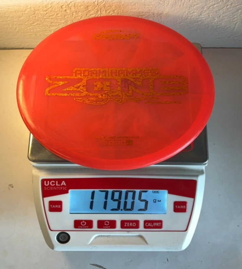 Discraft-Z Swirl-Zone-Red-179.05g PRE-OWNED