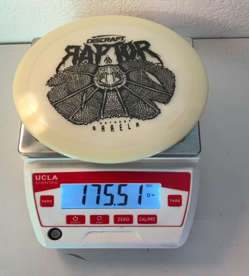 Discraft-UV Z Glow-Raptor-Tan-175.51g PRE-OWNED