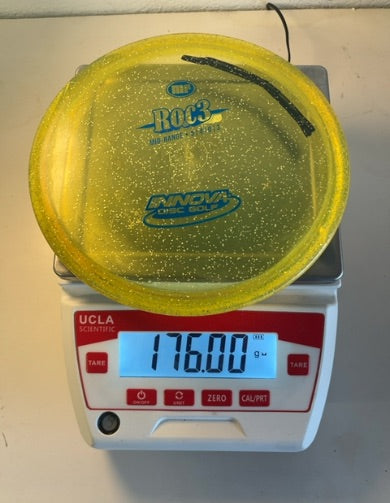 Innova-Metal Flake-Roc3-Yellow-176.00g PRE-OWNED