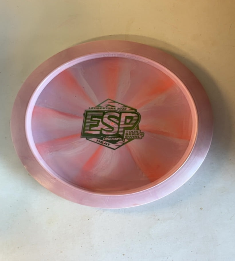 Discraft-ESP Swirl-Heat-Pink-178.90g PRE-OWNED