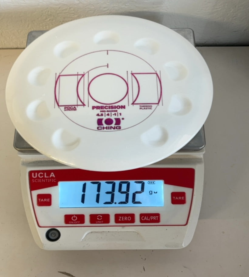 Ching-Thermo Plastic-Precision-White-173.92g PRE-OWNED