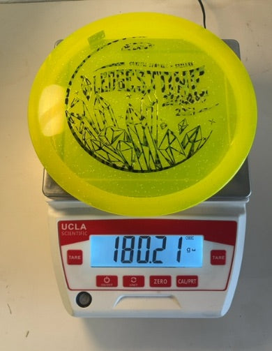 Discraft-CryZtal Sparkle-Stalker-Yellow-180.21g PRE-OWNED