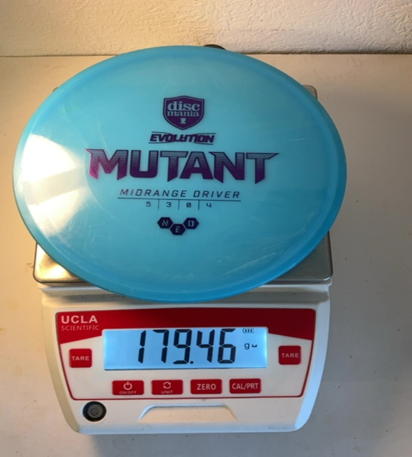 Discmania-Neo-Mutant-Blue-179.46g PRE-OWNED