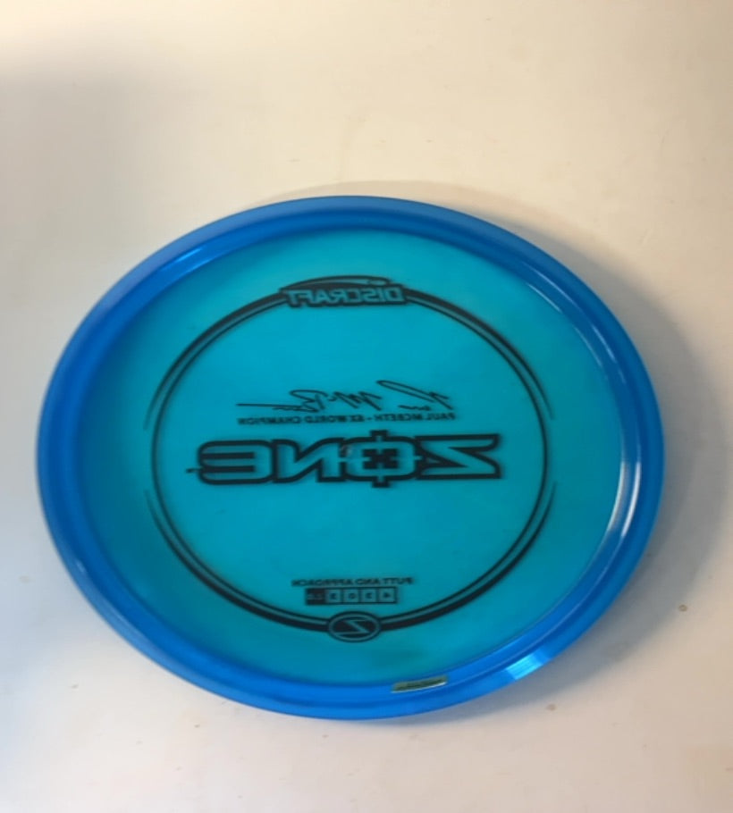 Discraft-Z-Zone-Blue-175.28g PRE-OWNED