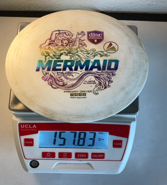Discmania-Active-Mermaid-White-157.83g PRE-OWNED