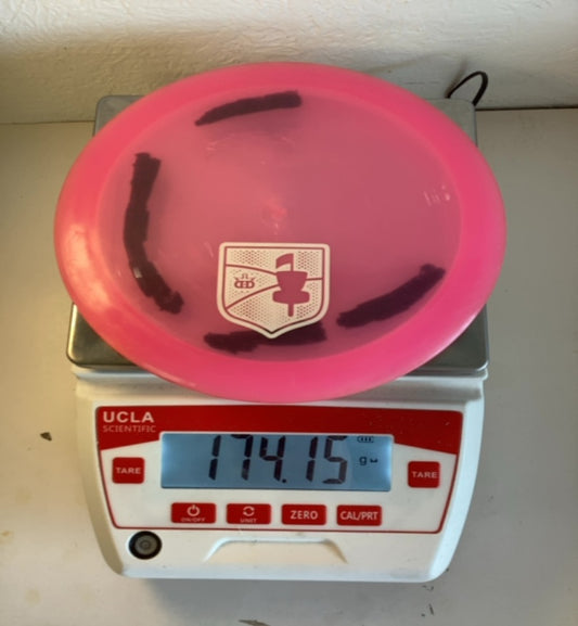Dynamic-Discs-Lucid-Renegade-Pink-174.15g PRE-OWNED