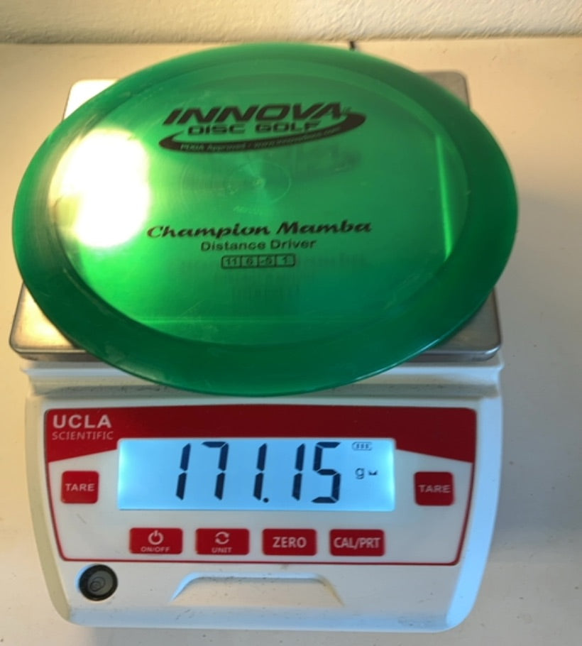 Innova-Champion-Mamba-Green-171.15g PRE-OWNED