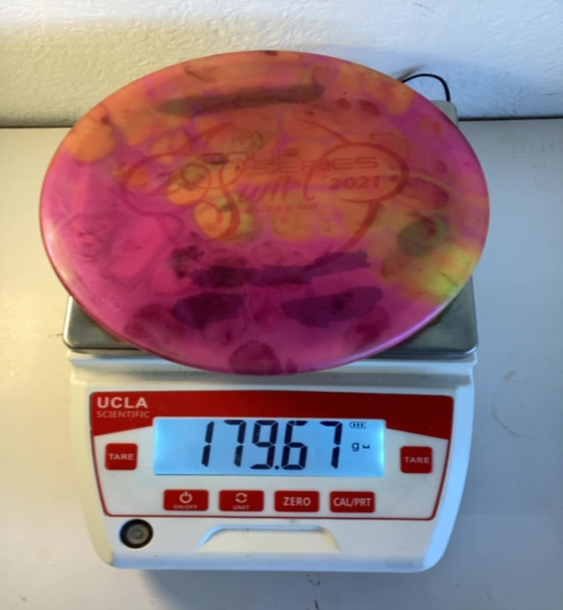 Discraft-Z-Swirl-Buzzz-OS-Rainbow-179.67g PRE-OWNED