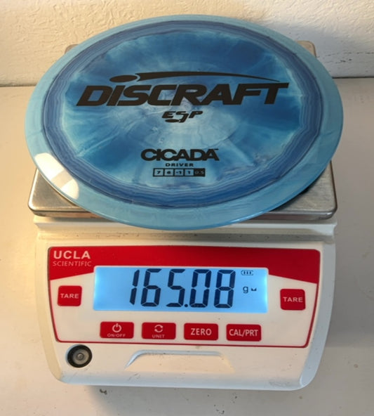 Discraft-ESP-Cicada-Blue-165.08g PRE-OWNED