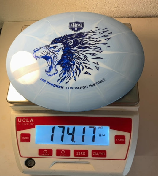 Discmania-Lux Vapor-Instinct-Blue-174.17g PRE-OWNED
