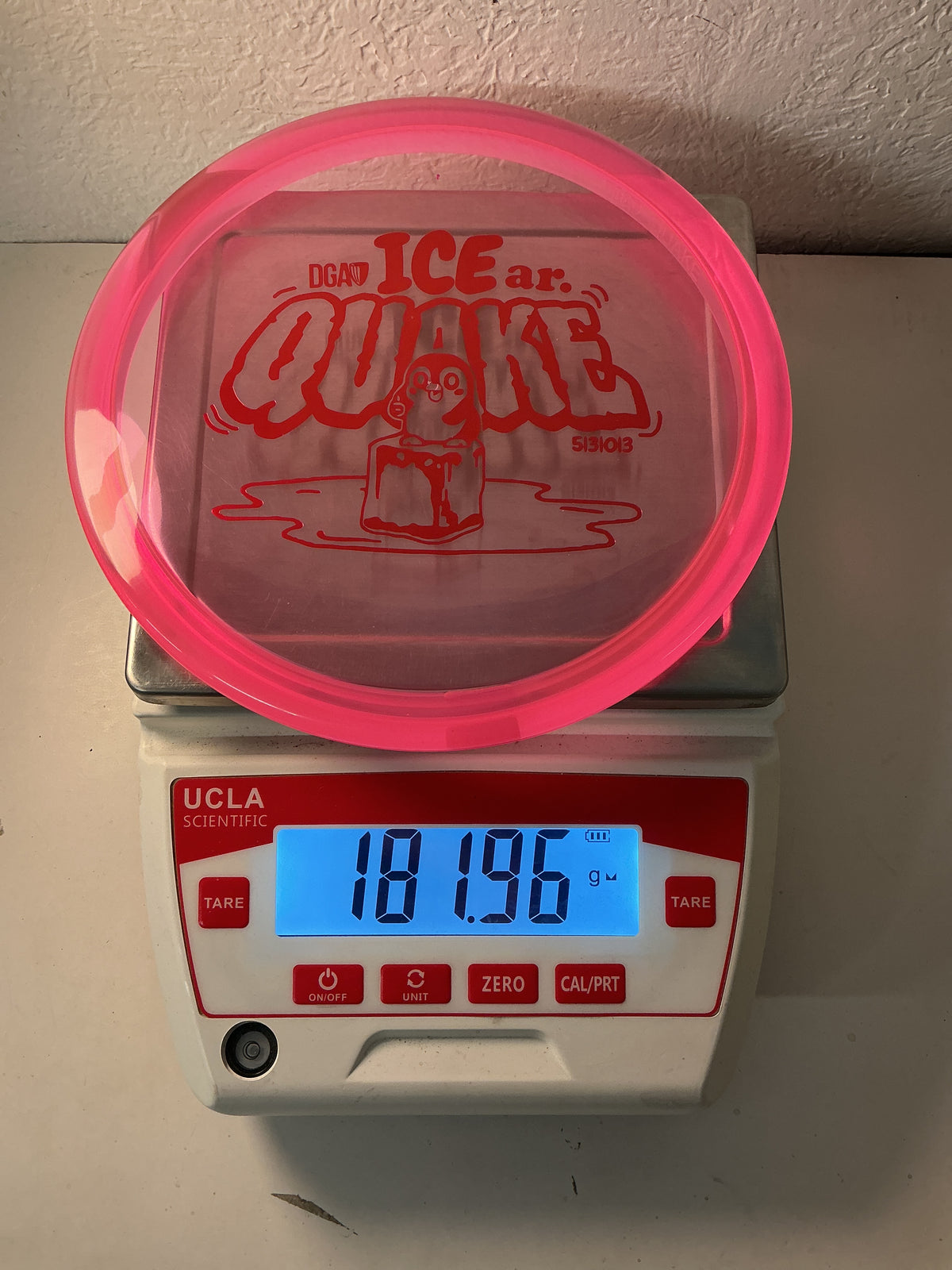 DGA-Ice-Quake-Pink-181.96g PRE-OWNED
