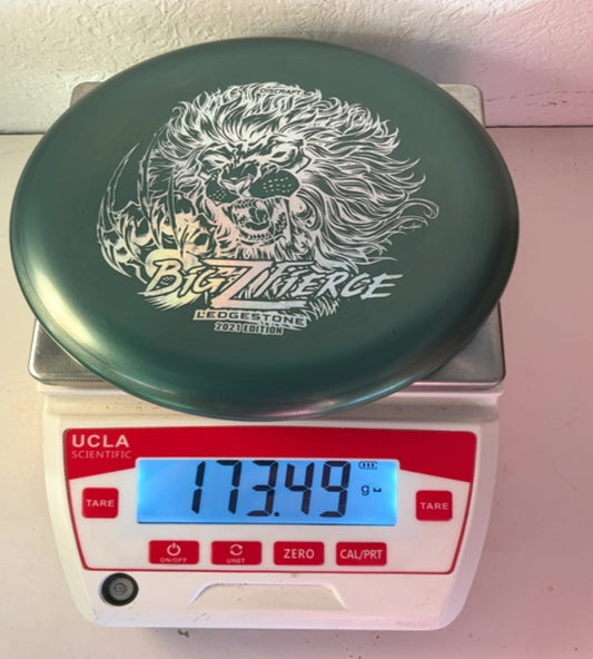 Discraft-Big Z-Fierce-Green-173.49g PRE-OWNED