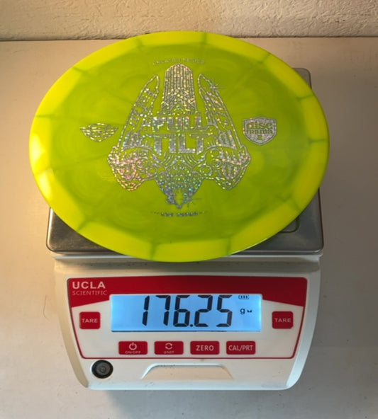 Discmania-Simon Lizotte Lux Vapor-Tilt-Green-176.25g PRE-OWNED *Rare*