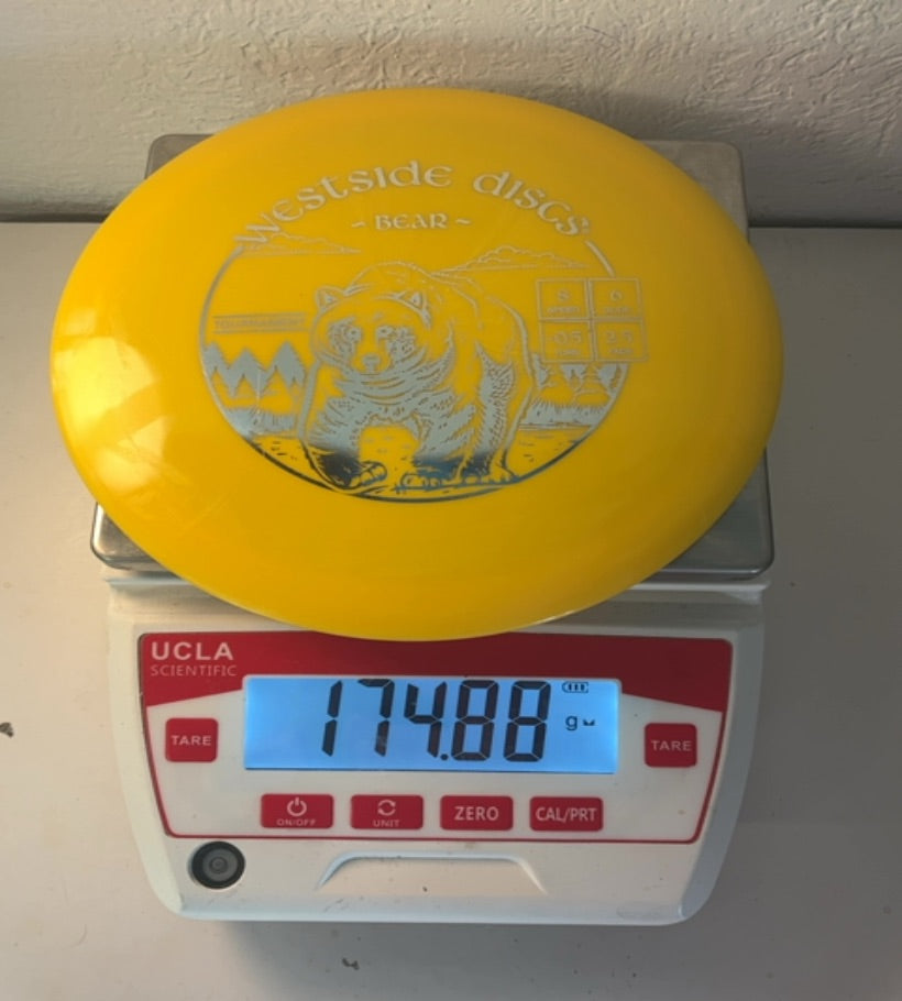 Westside-Tournament-Bear-Yellow-174.88g PRE-OWNED