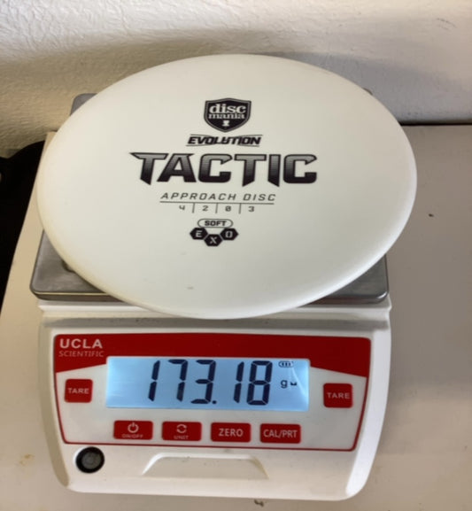 Discmania-EXO Soft-Tactic-White-Black-173.18g PRE-OWNED