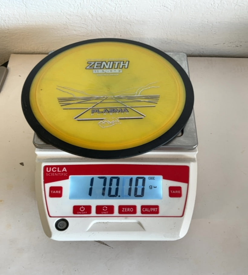 MVP-Plasma-Zenith-Yellow-170.10g PRE-OWNED