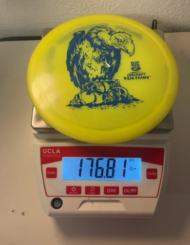 Discraft-Big Z-Vulture-Yellow-176-81g PRE-OWNED