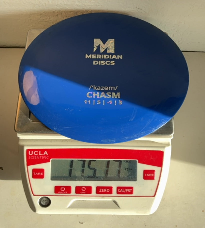 Meridian-Discs-Slate-Chasm-Blue-175.17g PRE-OWNED