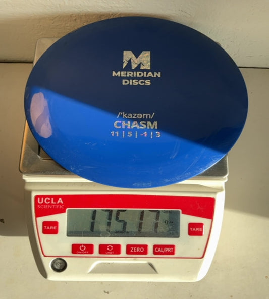Meridian-Discs-Slate-Chasm-Blue-175.17g PRE-OWNED